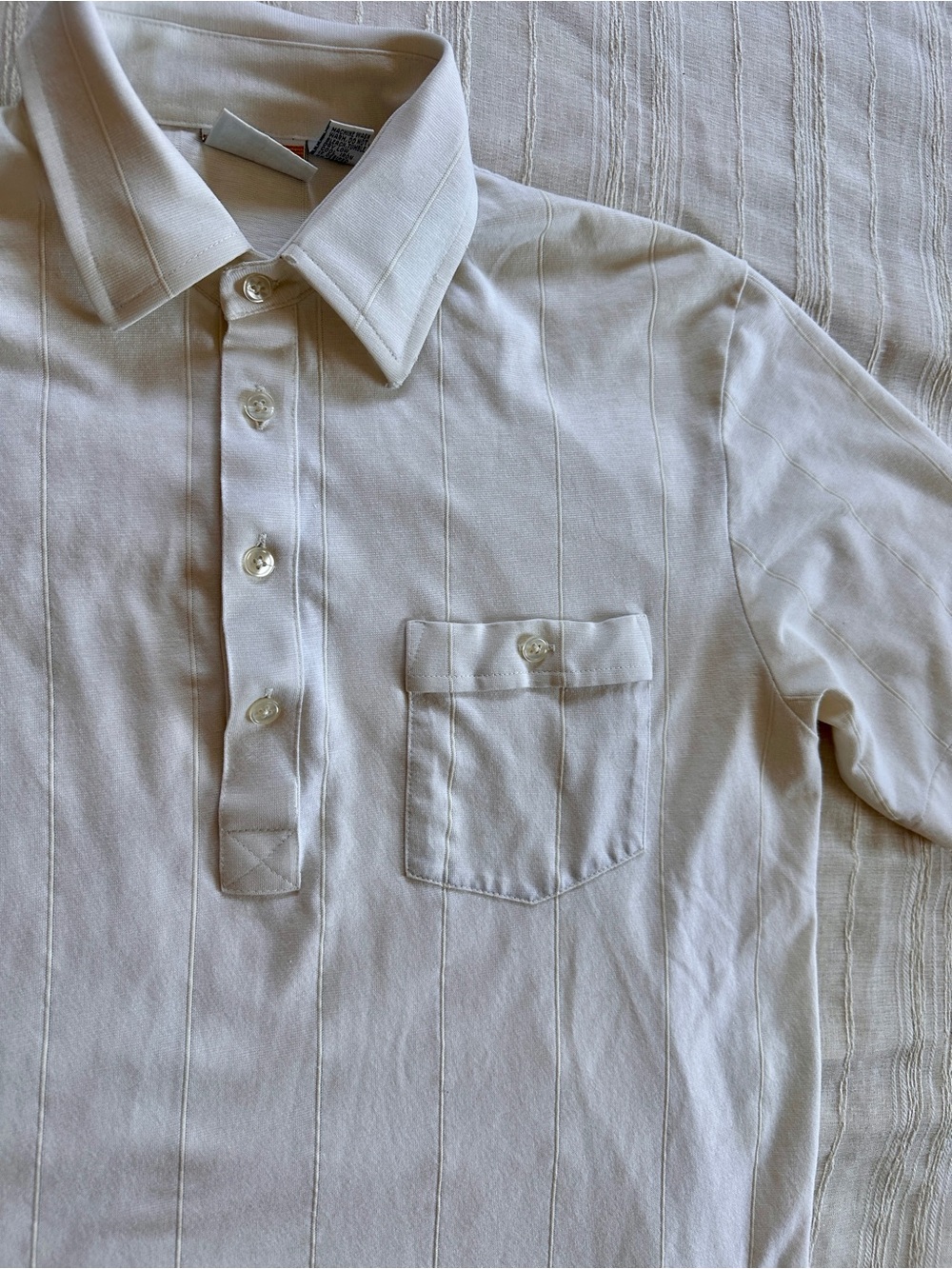 Vintage 80’s LONDON FOG Pocket Polo Shirt | Men’s M